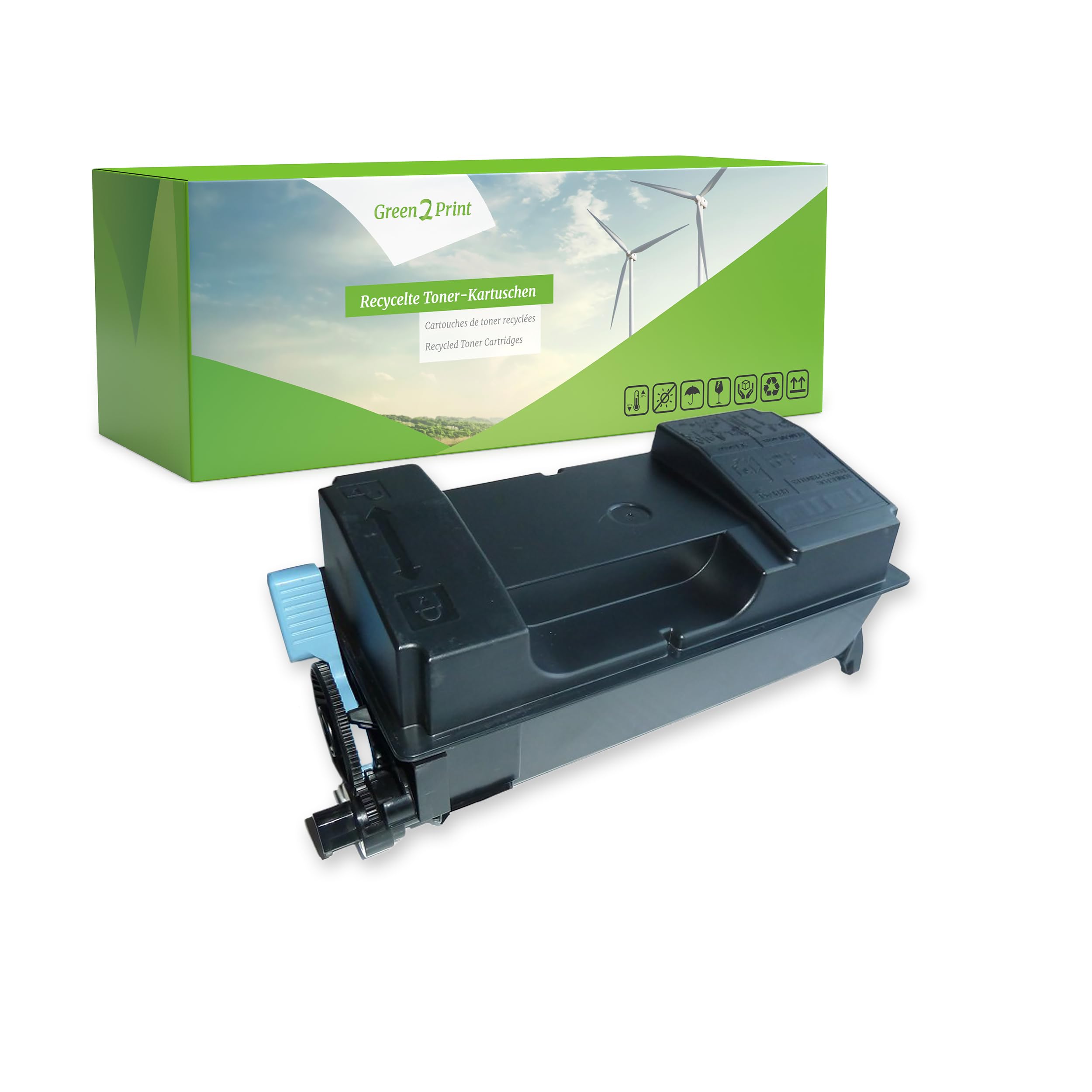Green2Print High Yield Toner black 30000 pages replaces Kyocera TK-3130 High Yield Toner cartridge for Kyocera ECOSYS M3550IDN, M3560IDN, FS4200DN, FS4300DN