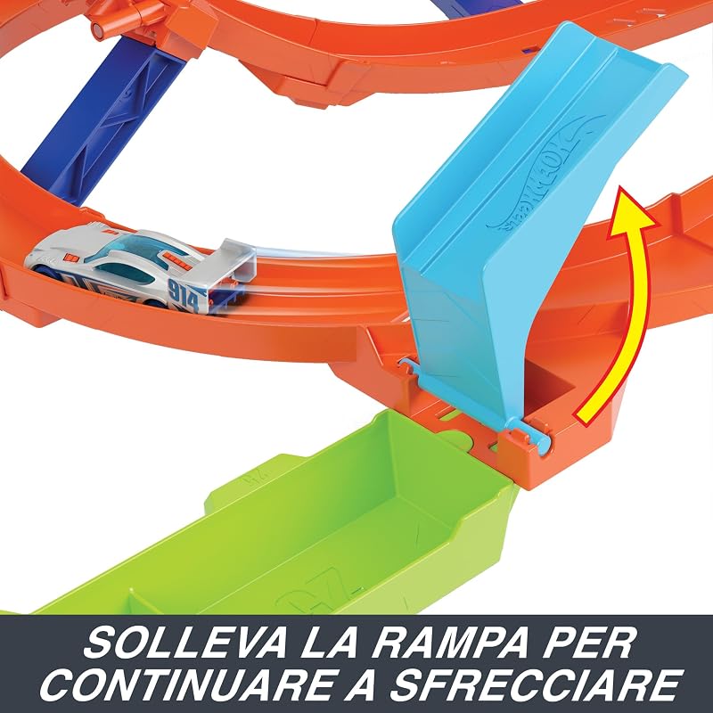 Sfida del Ciclone Set Pista e Macchinina