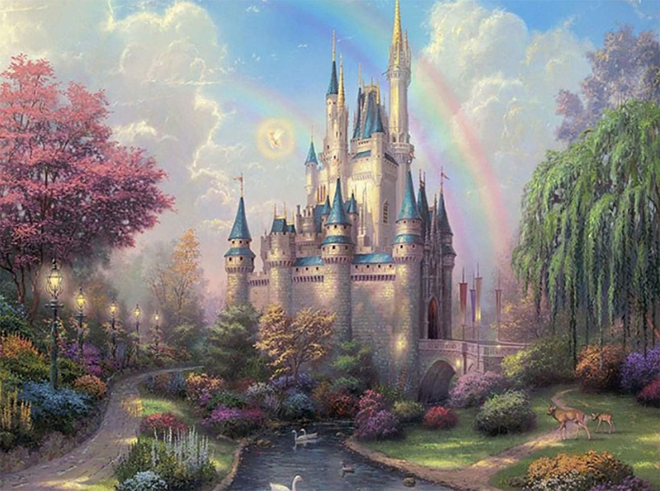 Paint by Numbers Kit DIY Oil Painting Kit for Kids and Adults 16"x20"(Without Frame)