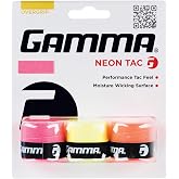 GAMMA Sports Neon Tennis Overgrips - High Performance and Moisture Wicking, Also for Pickleball, Padel, Racquet Sports OG &ndash; Dri, Safari, or Tac