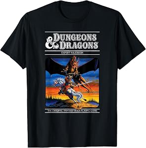 Dungeons & Dragons Vintage Expert Rulebook T-Shirt Small