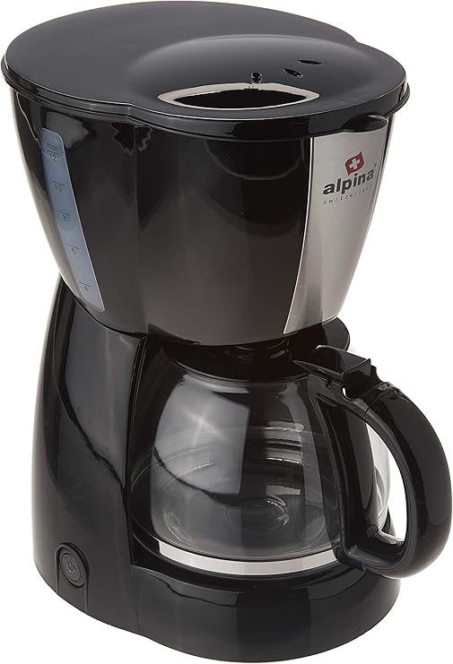 Alpina 1012 cups Coffee Maker Auto Warm, Antidrip with Permanent