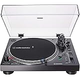 Audio-Technica at-LP120XUSB Direct-Drive Turntable (Analog & USB), Black, Hi-Fidelity, plays 33 -1/3, 45, and 78 RPM Records,