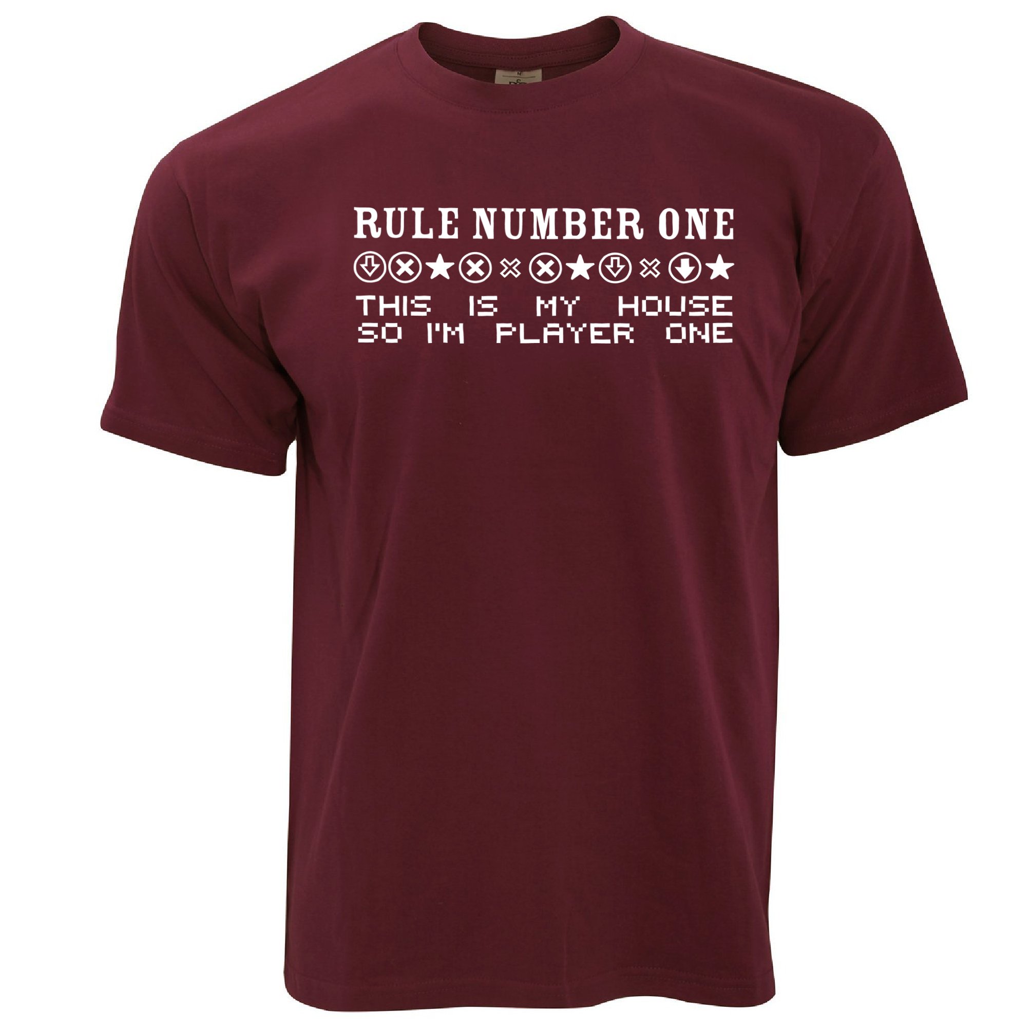 Funny Gaming T Shirt Rule Number One This Is My House Stellanovelty