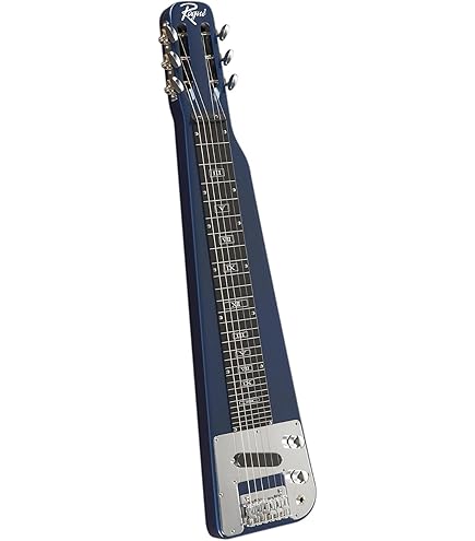 Rogueラップスチールギター Rogue RLS-1 Lap Steel Guitar with Stand and Gig Bag Metallic