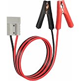 Anderson to Alligator Clip Cable 50A Alligator Clips with Wires 600V 3.26Ft | Pure copper alligator clips, full-coverage alligator clips,hot &amp; cold resistant, plug-and-play,for car,motorcycle,RV,forklift