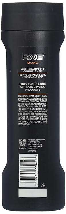 Axe Axe Shampoo 2 In 1 12 Oz Amazon Com Grocery Gourmet Food