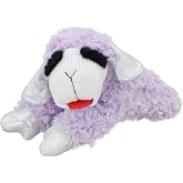 Multipet 10.5" Custom Limited Edition Lamb Chop 30th Anniversary Dog Toy with Lavender Body, Silver Paws Celebrating Multipet's 30th Anniversary