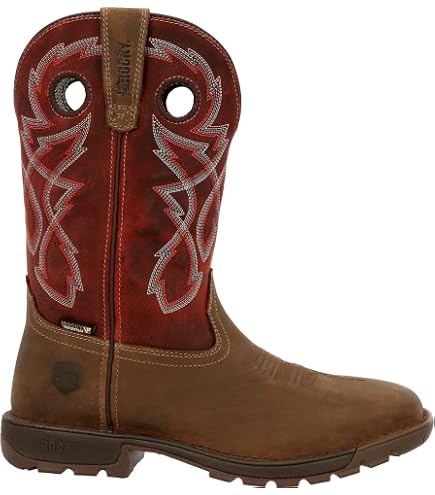 Amazon.com | ROCKY MonoCrepe 12” Steel Toe Western Boot  display picture 3