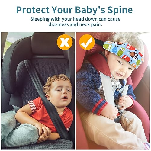 Amazon Child Seat Head Strap Baby Head Support For Car Seat-Car