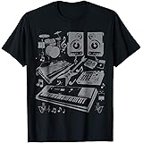 Old School Hip Hop ShirtsBeat Maker T-Shirt Old School Hip Hop Rap Music Apparel