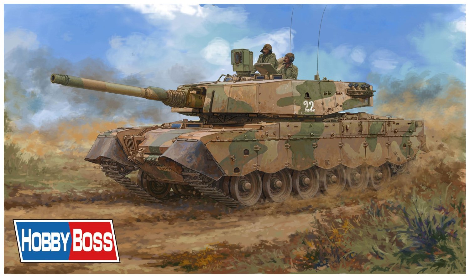 Hobbyboss 1:35 - South African Olifant Mk.2 MBT