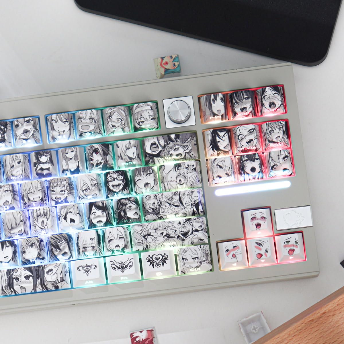Mua Gliging Shine Through PBT Keycaps - Side Print Dye-Sub OEM Profile ...