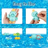 Pinenuts Bath Toys Ducks Turtles 4 Pcs Wind-Up No Batteries view 2