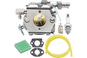 laffoonparts 640347 Carburetor Replacement for Te-cumseh TM049XA TC200 TC300 2 Cycle Vertical Engine, Replace#640347A 50667 5312, Carb with Air Filter Kit