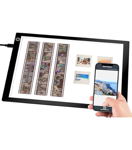 Amazon.com: Eyesen Slide Viewer Light Box, for Scanning Film