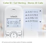 VTech CS1500 DECT Cordless Phone with Call Block, 1 Handset, White view 9