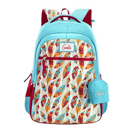Genie 28 Ltrs Blue Casual Backpack (BLUSH17SBBLU)
