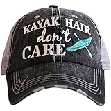 Katydid Kayak Hair Don't Care Women's Trucker Hat