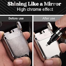LET'S RESIN 6Pcs Mirror Chrome Markers,3 Sizes