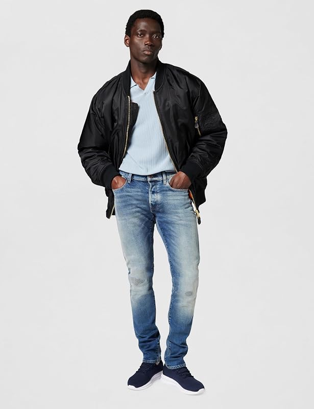 Herren 3301 Slim Jeans, Mehrfarben (Faded new Moon Restored 51001-C052-H443), 29W / 34L — Foto 6 von 6