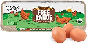 Organic Eggs Free Range Large Brown, 12 Count