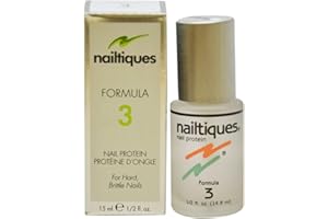 Nail Protein Formula, No. 3 Women Manicure by Nailtiques, 0.5 Ounce