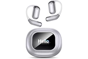 EUQQ AI Translation Earbuds, Language Translator Earbuds Real Time for 144 Languages,audifonos traductores inglés español,Bluetooth 5.4 LCD Touch Screen Earphones,Ideal for Travel Business Learning