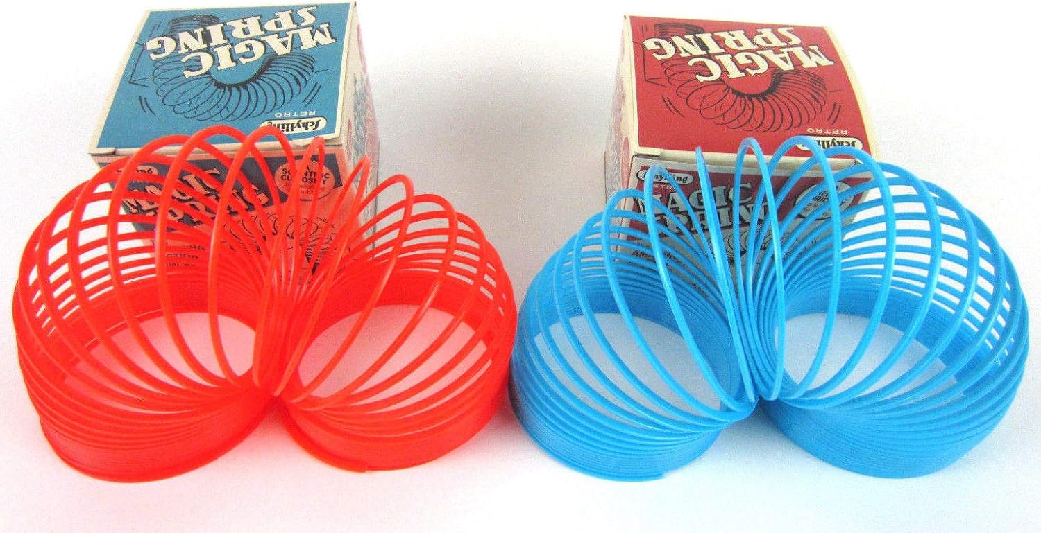 red slinky toy