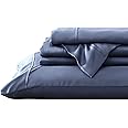Valeron 100% Tencel Modal Sateen Woven-Luxuriously Soft, Breathable, Cooling Beech Tree Fiber-Sheet Set, Full, Navy