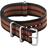 Archer Watch Straps - Classic Military Style Nylon Watch Bands