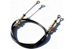 DZBQ 064-3000-00 Brake Cable Compatible with Bad Boy Lawn Mower, Fits Models ZT Elite, Maverick and Compact Outlaw, Replacement Part for Bad Boy Mower Brake Cable