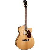 Cort Gold Series Acoustic-Electric Guitar, Natural Glossy (GOLD-OC6)