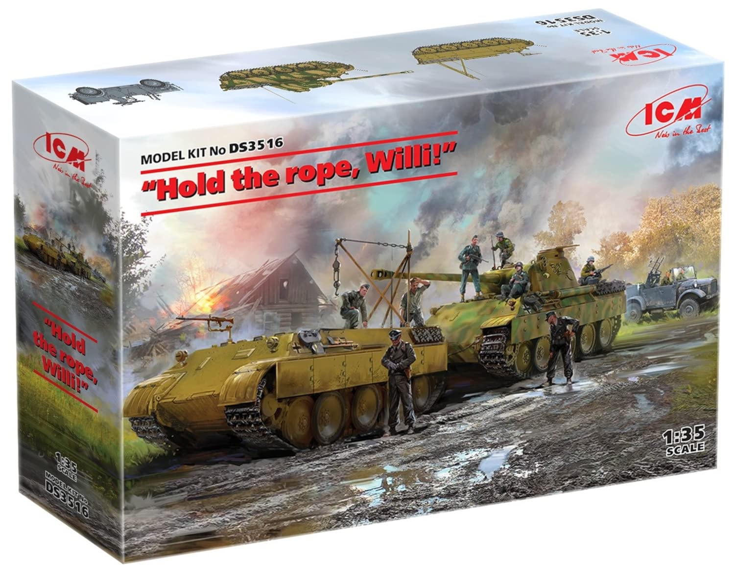 ICM Diorama 1:35 - ''Hold the rope, Willie!'