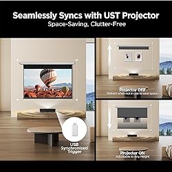 NothingProjector Projector Screen, 120 inch