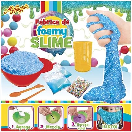 laboratorio de slime mi alegria
