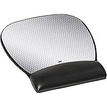 3M Gel Wrist Rest For Keyboards, Soothing 3M Gel Technology And Satin Smooth Cover For All Day Comfort And Support, 19", Black