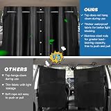 ZATOOTO Campervan Privacy Curtains 190x128 cm Blackout Oxford Fabric view 2