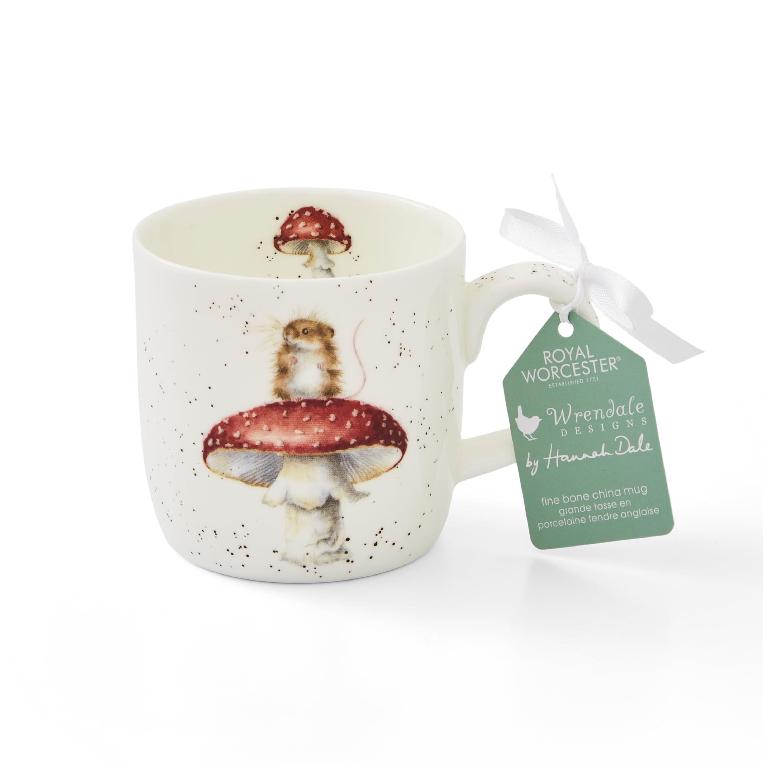 Royal Worcester MMSZ5629-XSM He's a Fun-gi Mug, Fine Bone China, 350 milliliters