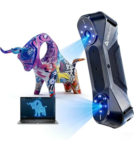 Creality 3D Scanner Raptor Handheld Scanner with 0.02mm Accuracy