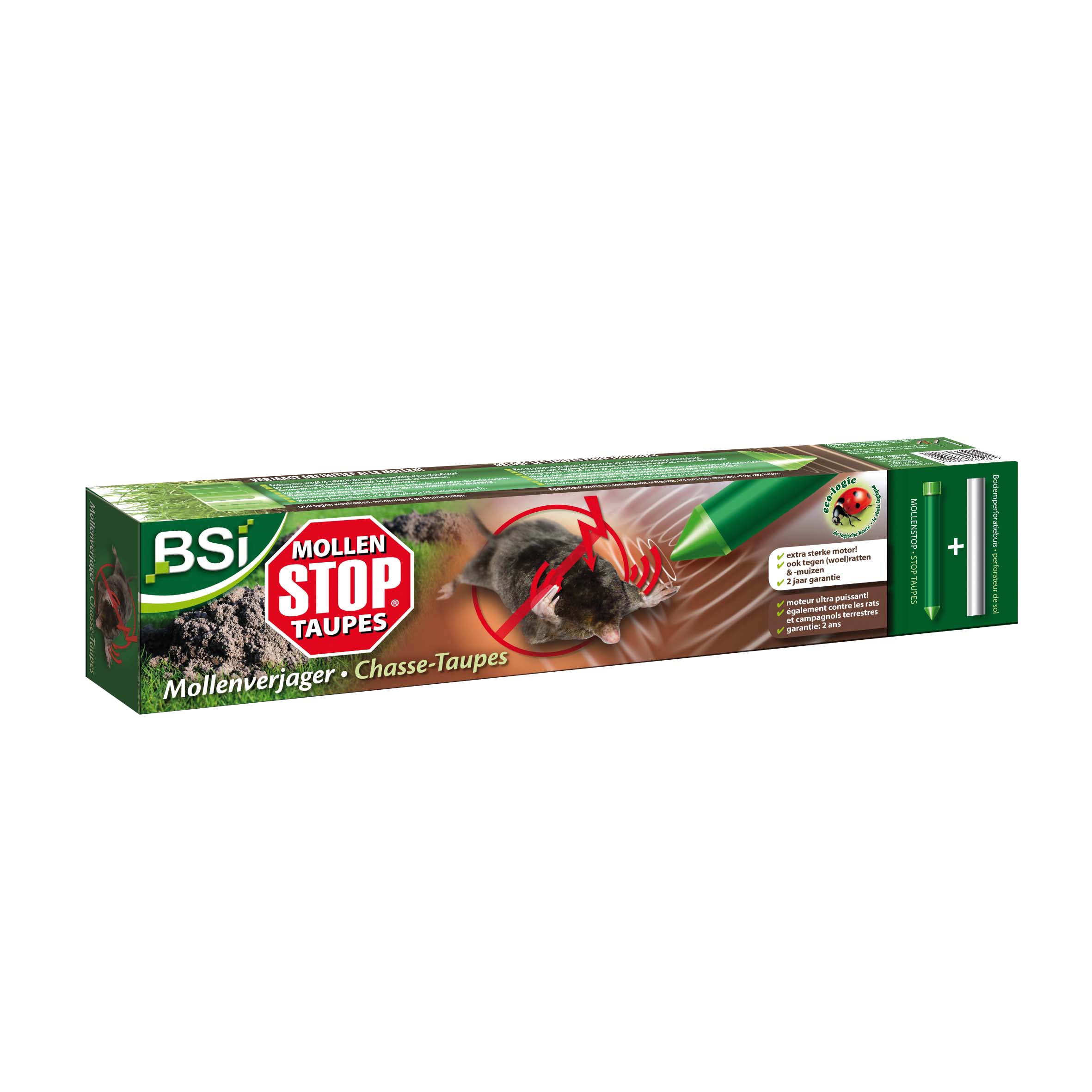 BSI 25015 Water Resistant Stainless Mole and pest deterrent