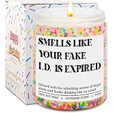 GSPY Candle, 21st Birthday Gifts for Women, Female, 21 Year Old, Her, Him | Happy 21 Year Old Birthday Gifts, Cool 21st Birthday Candle for Girls, Boys, Funny Turning 21 Ideas for Friend, Daughter, Men