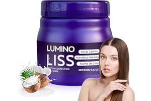 JEWSUVA Lumino Liss Alisado, Alisado Luminoliss Sin Formol, Alisado para Cabello Sin Formol LuminoLiss, Hair Straightening Cream Restores Hair Natural Silkiness