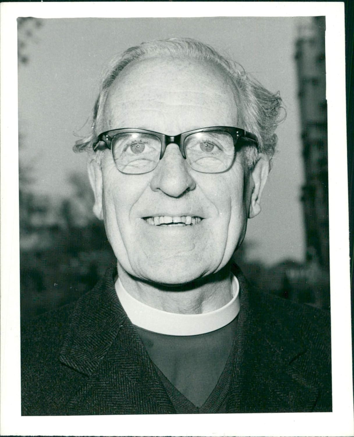 Vintage photo of Dr Cuthbert Bardsley, the of Coventry Entertainment