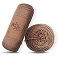 Yarn Bee Medium Yarn for Crocheting & Knitting – Soft Yarn Skein – 252 Yards of 80% Acrylic & 20% Polyamide Yarn for Crocheting Blankets, Hats, & More – DIY Handcrafting Accessories