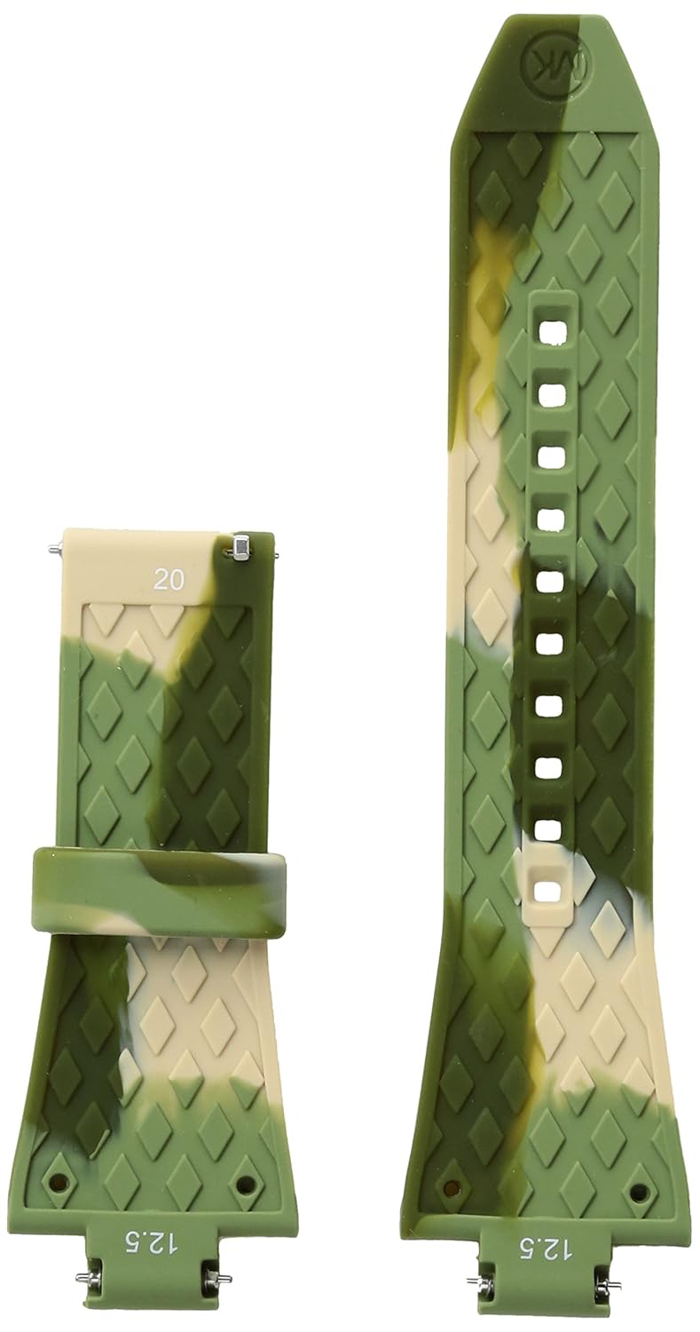 Amazon.com: Michael Kors Acceso 28 mm Dylan Camo Correa de ...