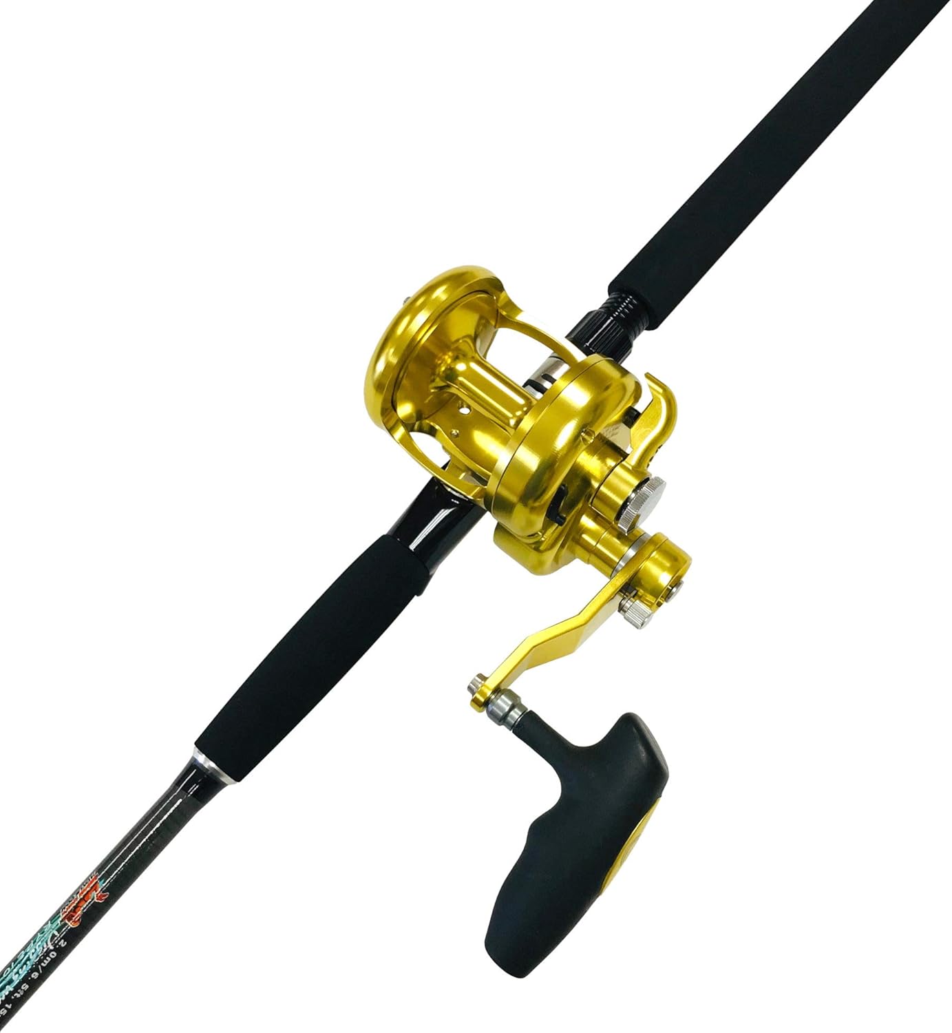 EatMyTackle Tuna Terminator Baitcasting Rod and Reel Combo