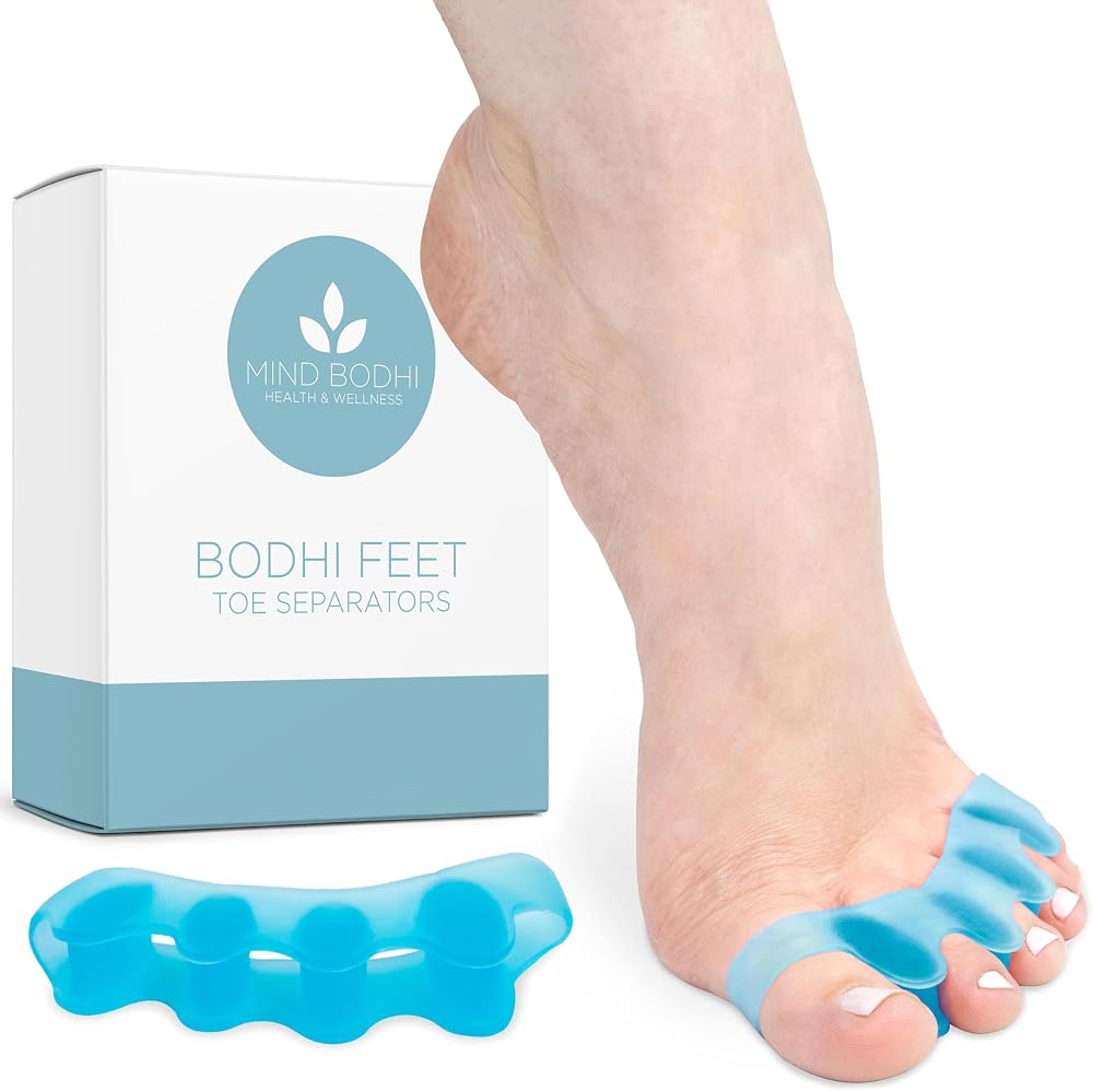 Mind Bodhi Toe Separators/Toe Spacers - Men & Women - Regular Size - Blue