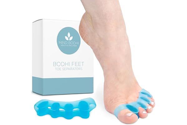 Mind Bodhi Toe Separators/Toe Spacers - For Men and Women - Regular Size – Blue