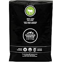 Kicking Horse Coffee, Kick Ass, Dark Roast, Whole Bean, Certified Organic, Fairtrade, Kosher Coffee, 2.2 Lb, 35.2 Ounce